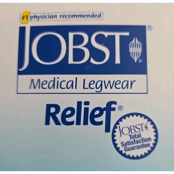 JOBST Relief 20-30mmHg*, Firm Compression Knee High Socks Sz. Large, Beige, New - Picture 3 of 10